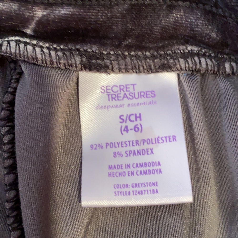 Women’s Secret Treasures velour lounge pants size small - Picture 3 of 5